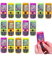Handheld Water Game, 16 Pack Colorful Handheld Phone Game Water Ring Toss Goodie Bags Stuffers Re...