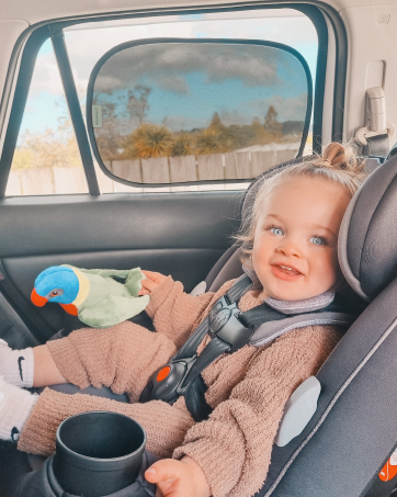 Help keep the whole family protected from the sun’s powerful rays with the use of car shades
