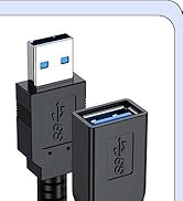 VoroDcip USB Extension Cable 3ft 2 Pack, USB 3.0 Extender Cord 5Gbps Data Transfer &amp; Fast Chargin...