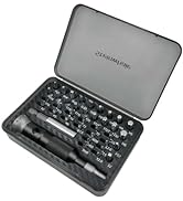 Steinwhale 39 in 1 Bearing Screwdriver Set with 1/4’’ and 4mm Bit Holder - Smooth Bearing Aluminu...