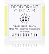 Little Seed Farm All Natural Deodorant Cream, Aluminum Free Deodorant for Women or Men, 2.4 Ounce...