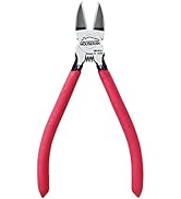 Wire Cutters, 6 inch Side Cutters, HOUSERAN Dikes Wire Cutters Diagonal Cutters with Non-slip Red...