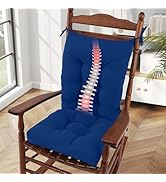 idee-home Rocking Chair Cushion, Glider Rocker Replacement Cushions, Waterproof Wicker Chair Cush...