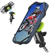 BONE Moto Tie Connect Kit 3 - Fork Stem, Magnetic Motorcycle Phone Mount, Detachable &amp; 360° Rotat...