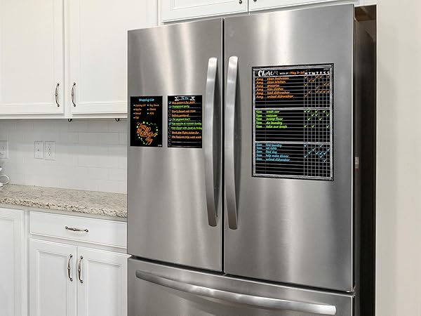 jjpro magnetic chore chart blackboard kit