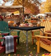 2 Packs Vinyl Card Tablecloth with Flannel Backing 34x34 inch - Waterproof Plastic Table Cover fo...