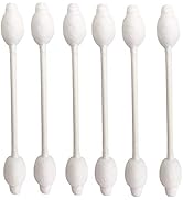 Baby Cotton Swabs, Organic Chlorine-Free Safety Swabs for Kids or Newborn Babies, 100% Biodegrada...