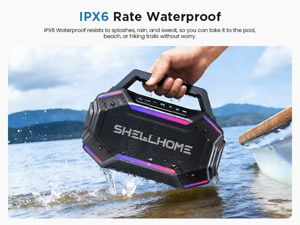 IPX6 Waterproof