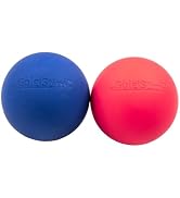 GolgiStim Lacrosse Massage Balls for Trigger Point Therapy, Muscle Knots, Yoga, Myofascial Releas...