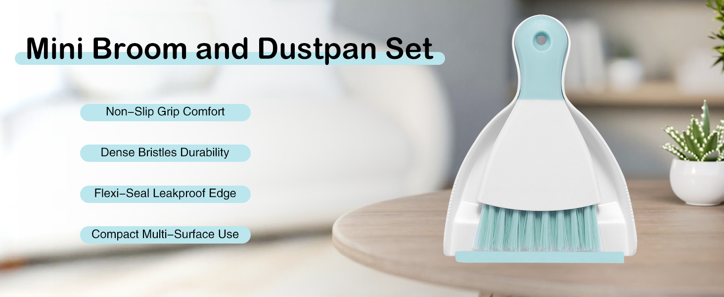 Mini Dustpan and Brush Set