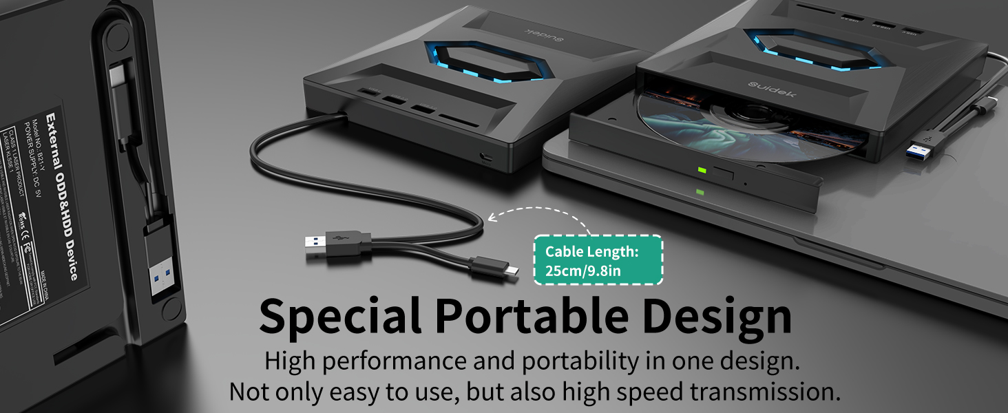 portable cd player for laptop