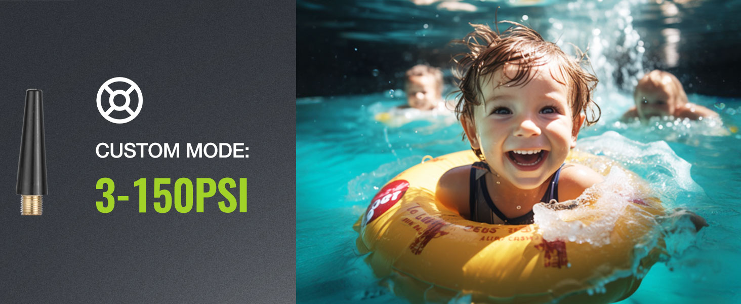 WORKPRO 12V Portable Air Inflator 