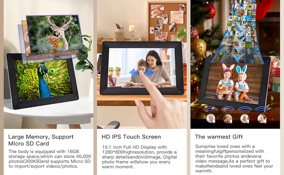 Digital Picture Frame Digital Photo Frame Uhale Frame AURA Digital Frame