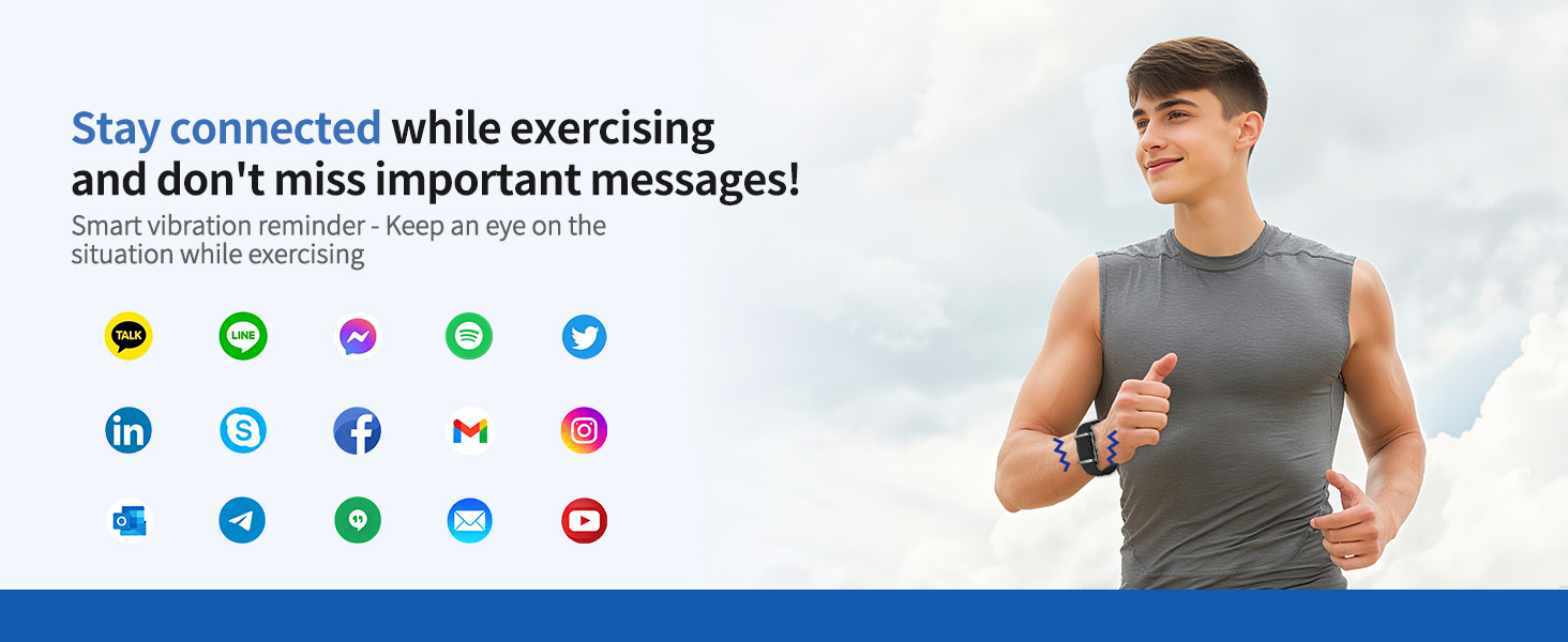 Smart Bracelet,Smart Health Wristband for Man&amp;Women