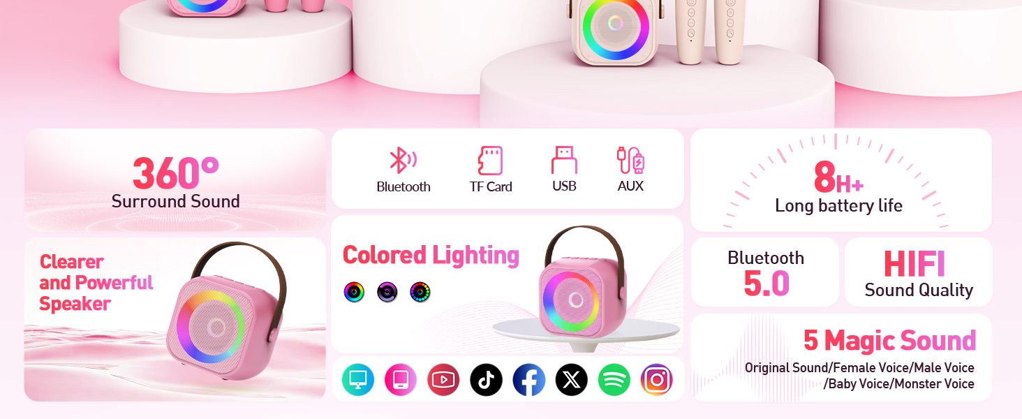 Multifunctional Karaoke Machine