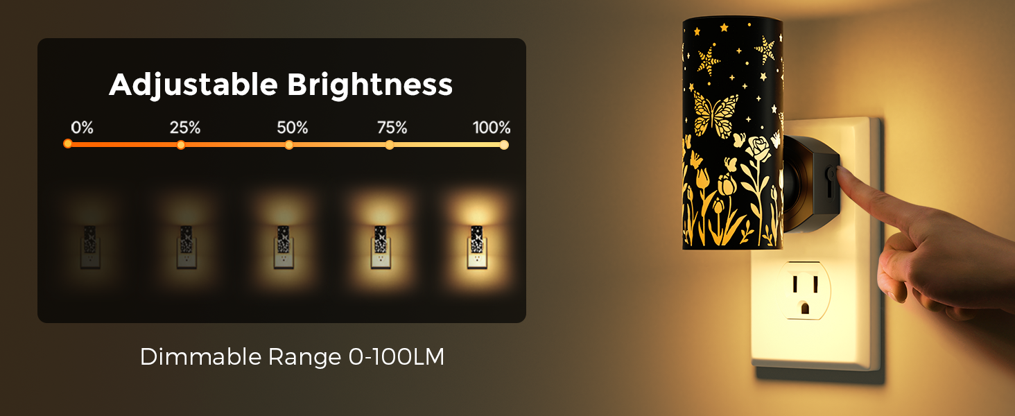 led night light night lights night lights plug into wall plug in night light bathroom hallway