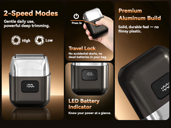 electric razor for men face