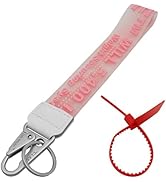 maxin Classic Pvc Keychain Fashion Keychains Lanyard,Compatible Wristlet Strap for Key,Wristlet K...