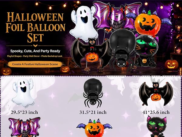 halloween decorations balloons