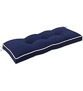 Favoyard Outdoor Bench Cushion 42 x 16 Inch Water-Resistant &amp; 3-Year Fade Resistant Patio Furnitu...