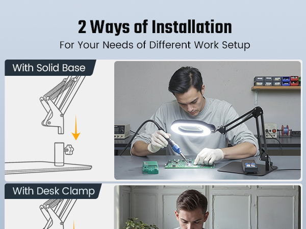 Magnifying Desk Lamp