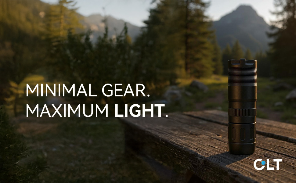 clt magnetic mini keychain flashlight with snapping on off with one hand