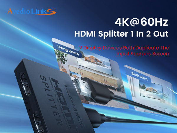 4K@60HZ HDMI Splitter 