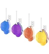 HzTinT 4 Pack Stainless Steel Hat Organizer for Baseball Caps, Baseball Cap Organizer, Strong Adh...