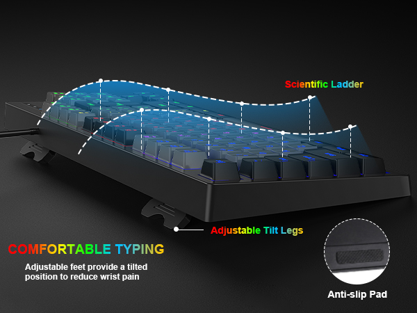 ergonomic keyboard and mouse