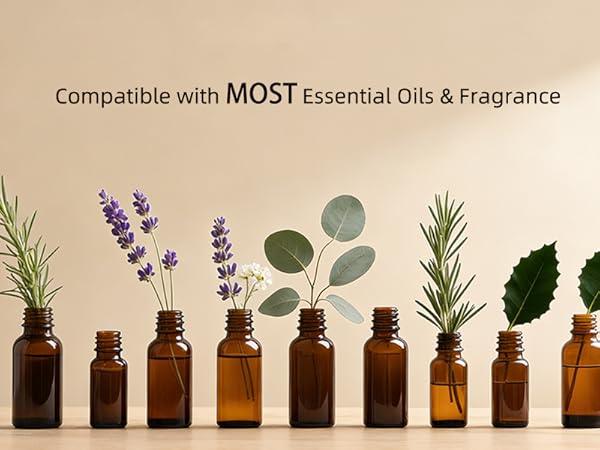 waterless essential oil diffuser scent aromatherapy car room hotel bedroom mini cordless portable 