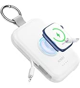 RORRY Portable Charger for Apple Watch, 5000mAh for iWatch Wireless Charger Power Bank with Built...