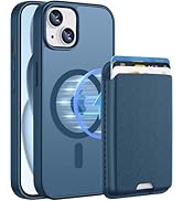 Ntwinro Magnetic for iPhone 13 &amp; iPhone 14 Case (Compatible with MagSafe) with Detachable Wallet ...