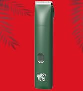 HAPPY NUTS The Lumberjack Electric Groin &amp; Body Hair Trimmer for Men - Mens Body Groomer Kit for ...