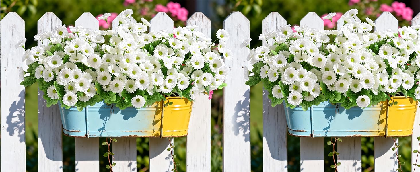 uv resistant artificial outdoor flowers