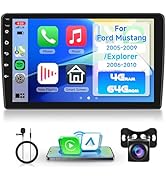 4+64G Android Car Stereo for Ford Explorer 2006-2010/Mustang 2005-2009 with Wireless Carplay Andr...