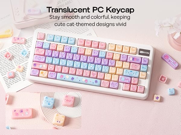 Meow Pudding Keycaps