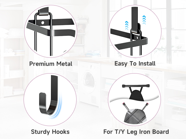 Over The Door Ironing Board Hanger