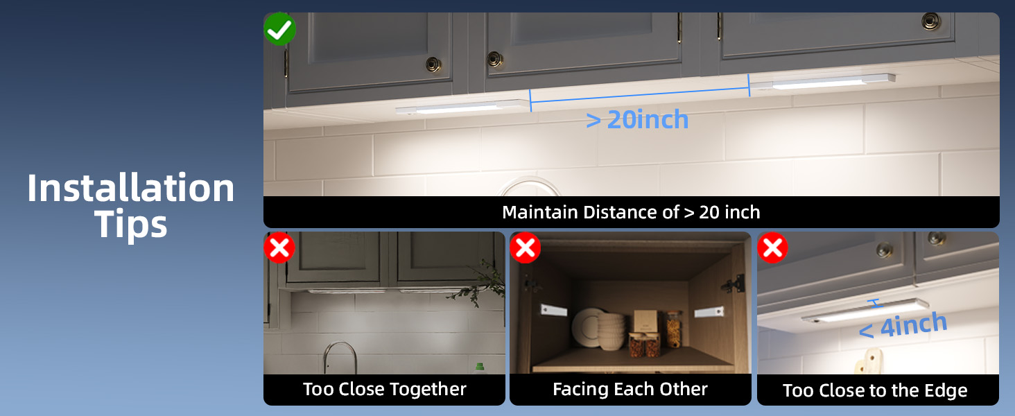 LIGHTING INSTALLTION TIPS