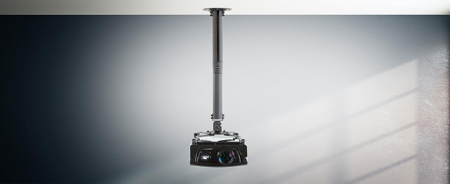 Ceiling Projector Mount Extending Ceiling Projector Mount, Height Adjustable Projection