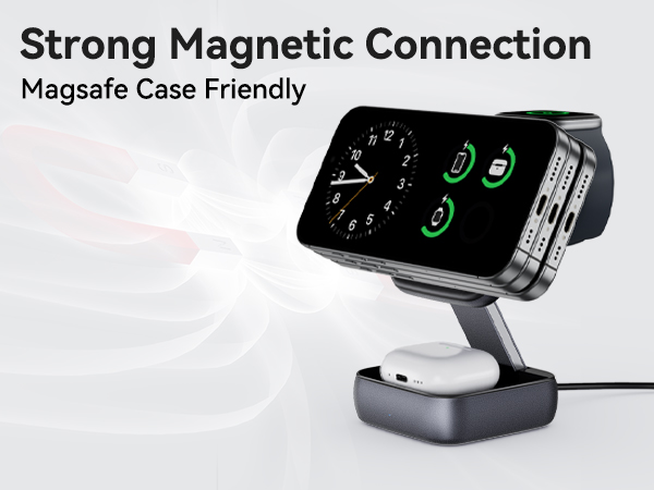 3 in 1 Wireless Charging Station