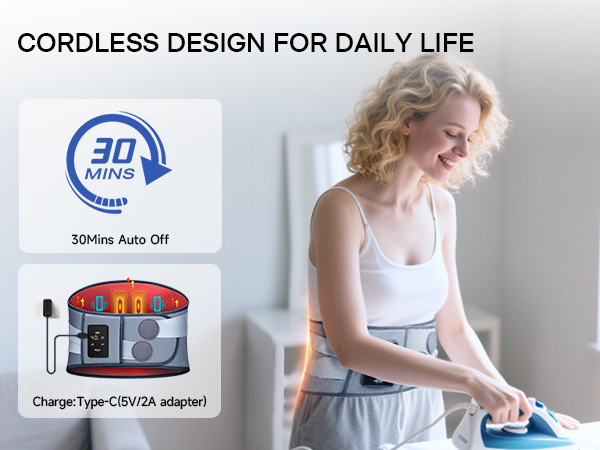 cordless back massager