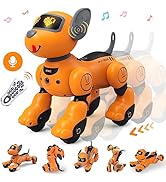 FUUY Robot Dog Toys for Kids Ages 4-7 Year Old Interactive Robo Dog Toy FollowMe RC Robot Toys In...