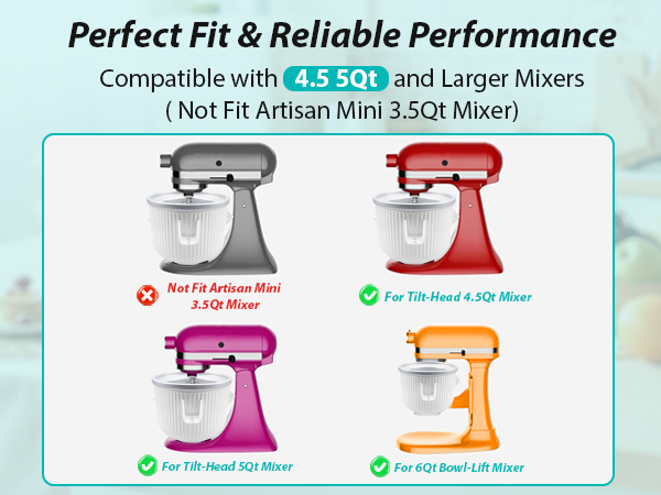 kitchen aid ice cream attachment for kitchenaid stand mixer