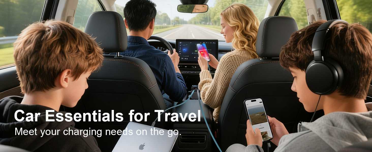 USB-C car charger cargador para carro carga rapida cargador de celular para carro car phone charger