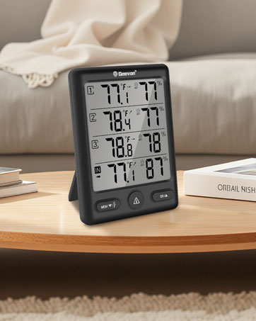 Geevon Indoor Outdoor Thermometer Wireless