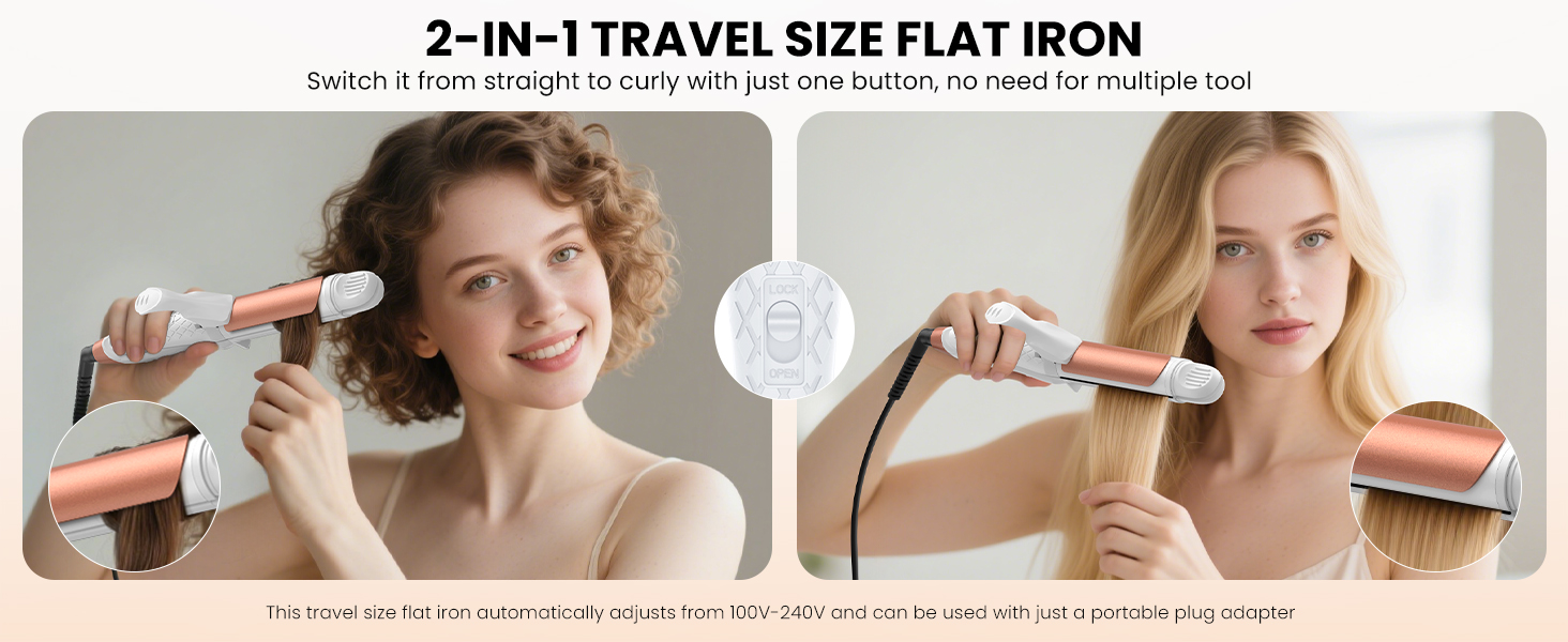 dual voltage hair tools