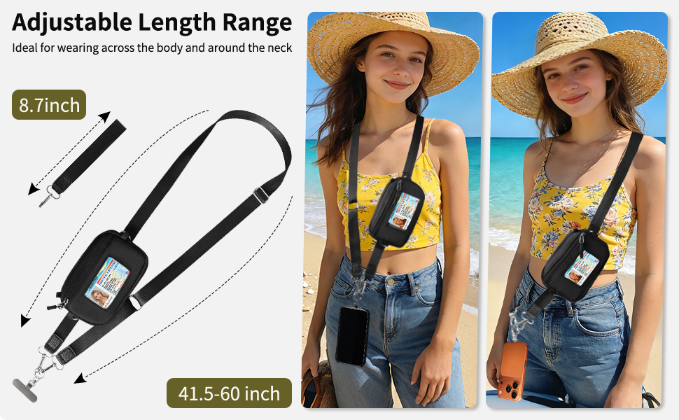 Clip and Go Phone Strap Crossbody