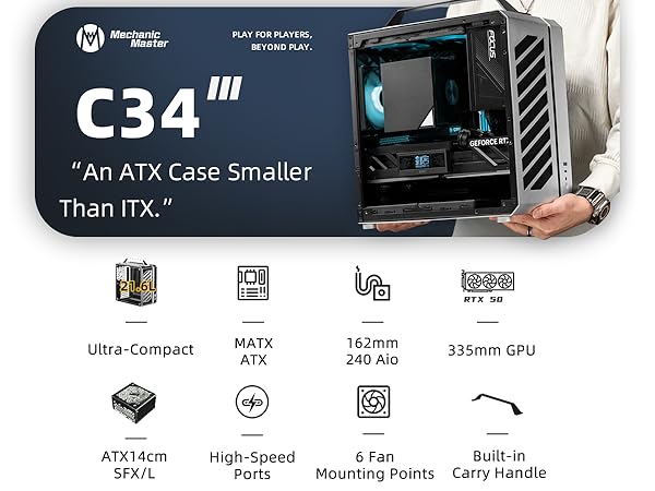 C34 Compact ATX Case