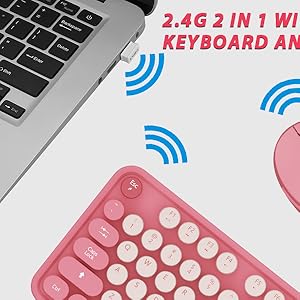 keyboard and mouse red