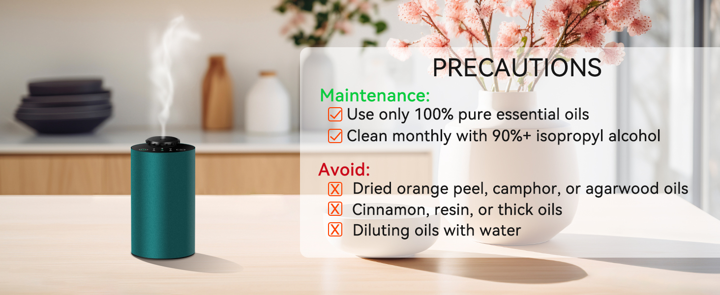 scent diffuser essential oil home office car room freshener fragrance humidifier aromatherapy